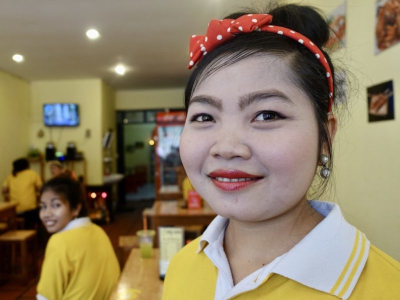 Waitress, Laos, Ann Page Booker Richter